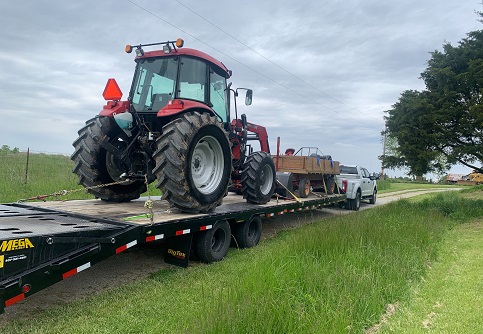 Long Distance Heavy Equipment shipping